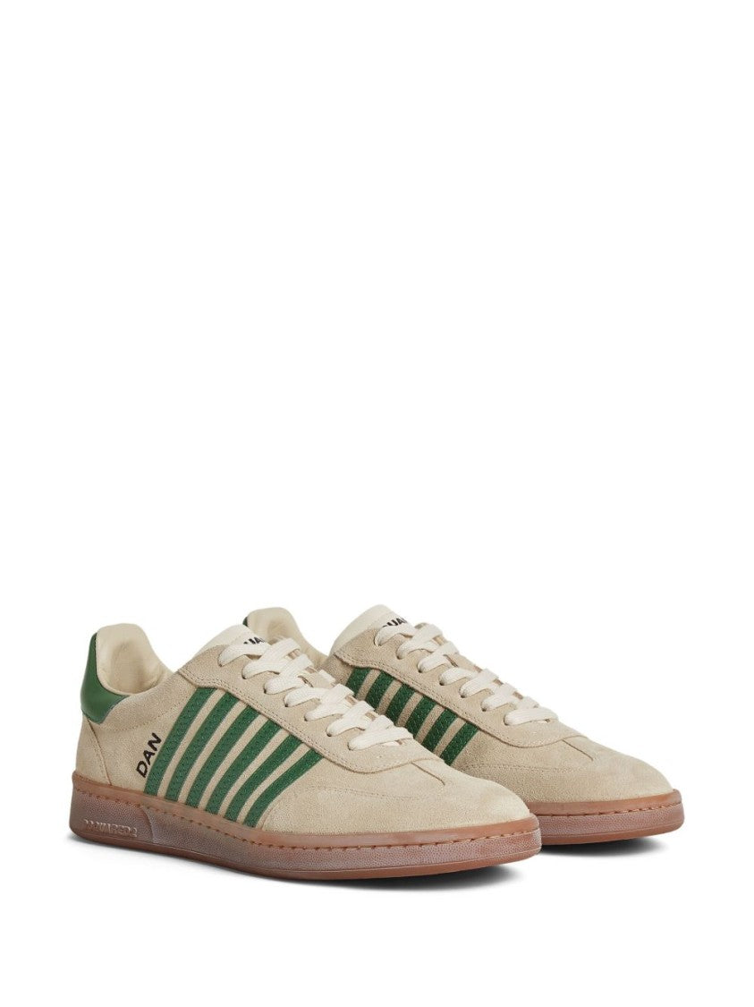Dsquared2 Classic Low-Top Suede Sneakers
