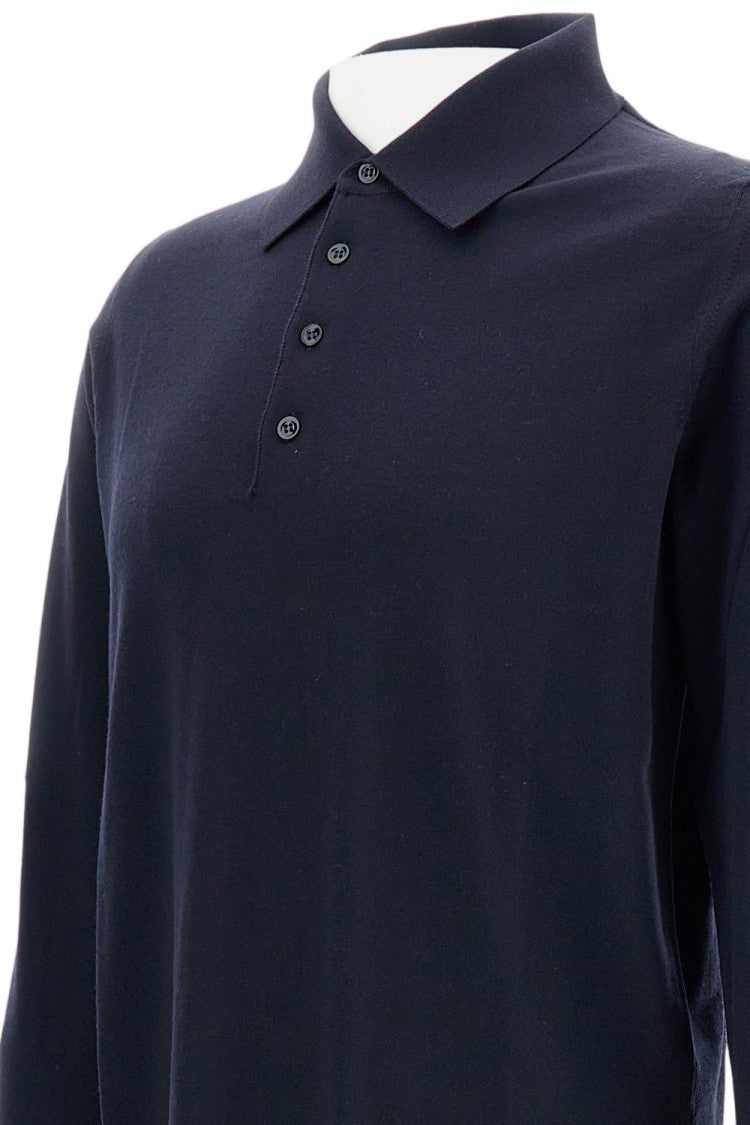 Givenchy High-Neck Knit Sweater With Embossed Logo Detail