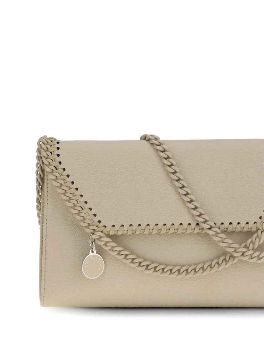 Stella Mccartney Rectangular Polyester Wallet Bag With Chain Detail