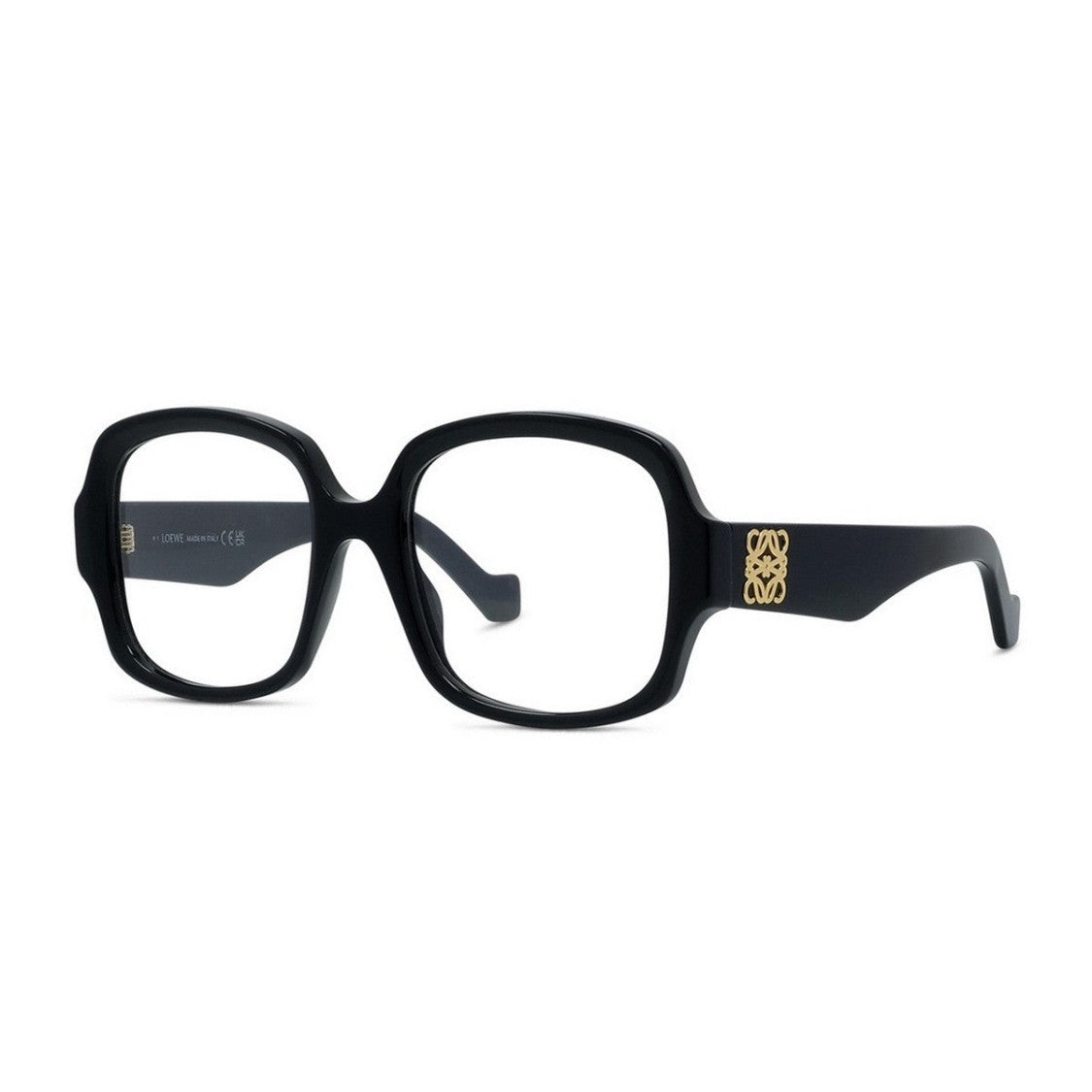 Loewe Black Anagram Acetate Square Sunglasses