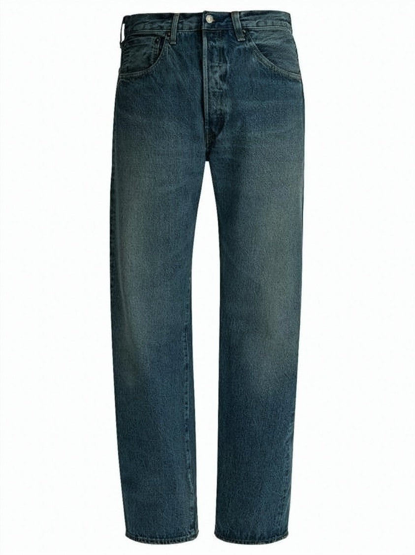 Levi's Straight-Leg Denim Pants With Signature Stitching
