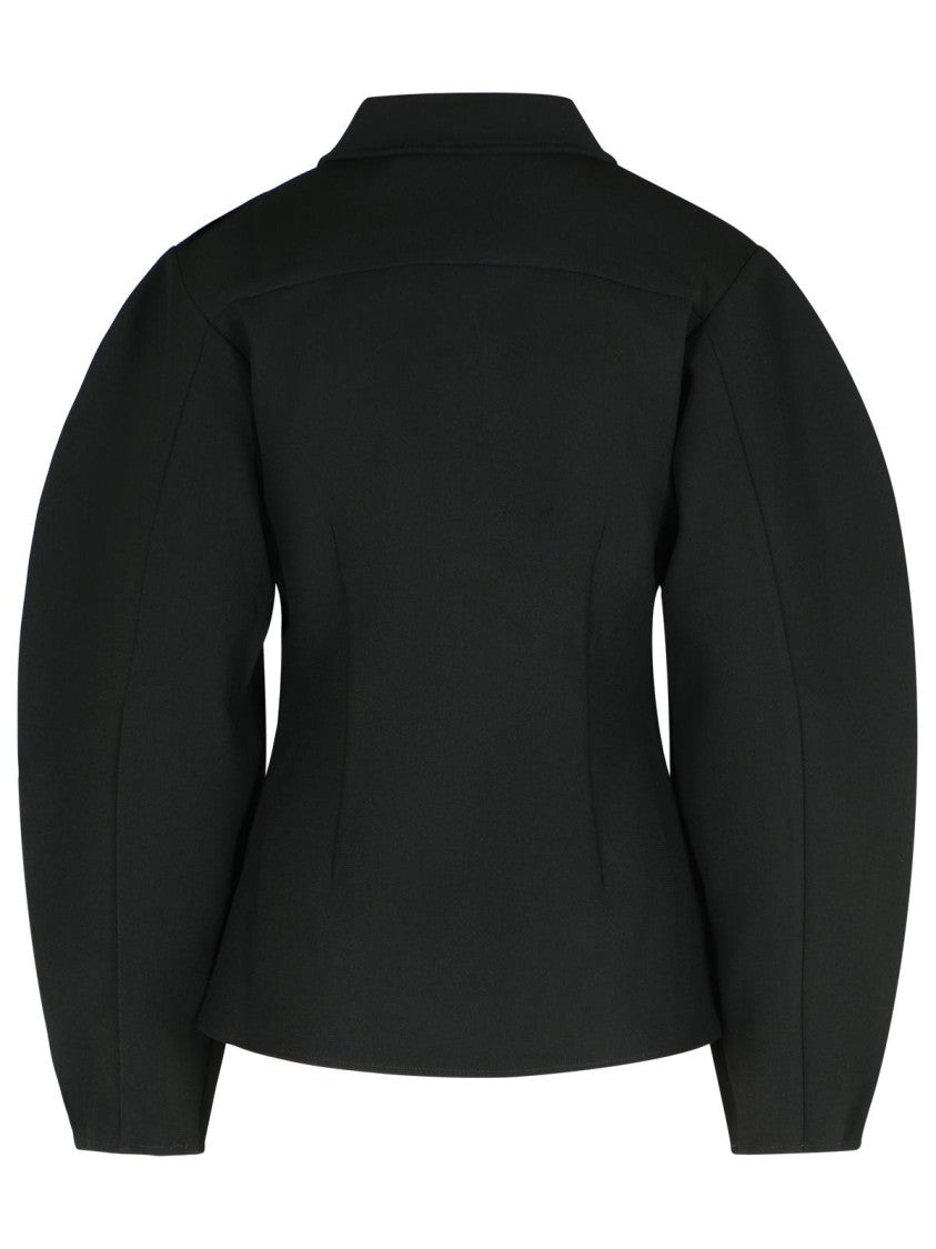 Rotate Black Polyester Shirt