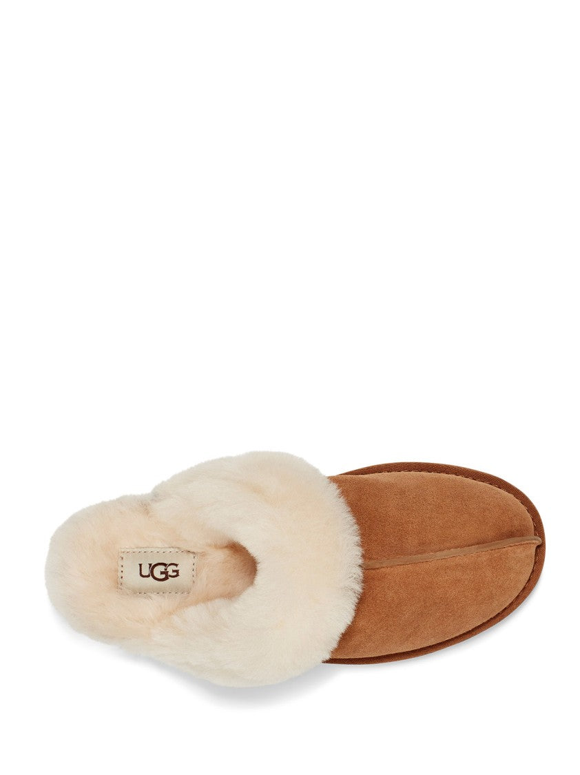 Ugg Suede Slippers With Wool Lining