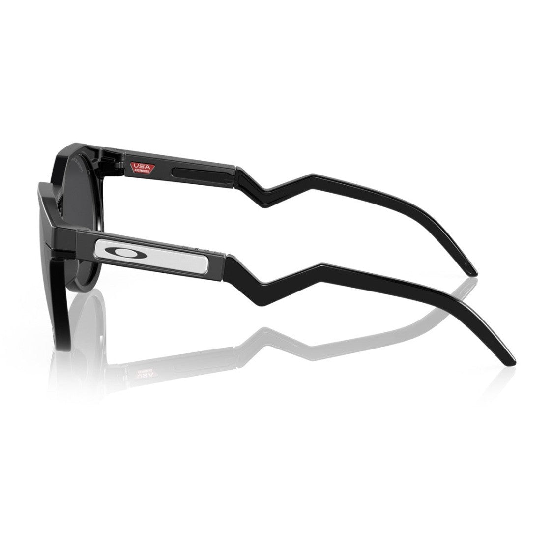 Oakley Black Oo9242 Hstn Injected Round Sunglasses