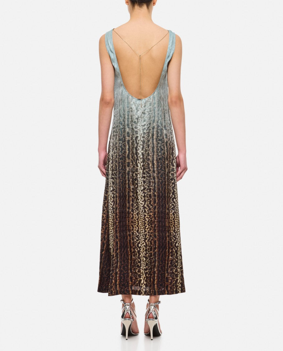 Fendi Shaded Midi Dress