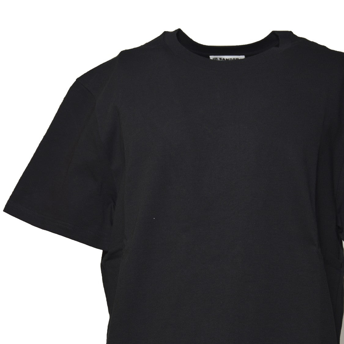 Jil Sander Classic Black Short-Sleeve T-Shirt With Minimalist Design