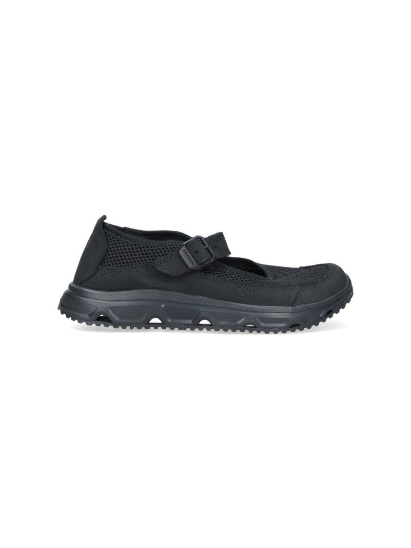Salomon Black Sneakers With Streamlined Silhouette
