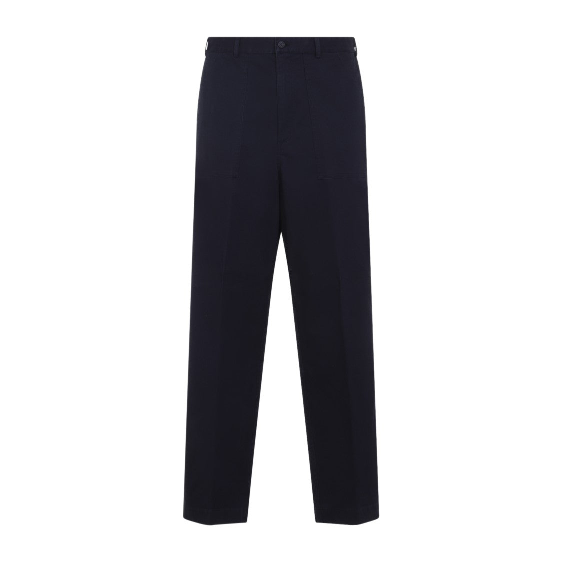 Ralph Lauren X Purple Label Tailored Black Trousers With Flap Pockets