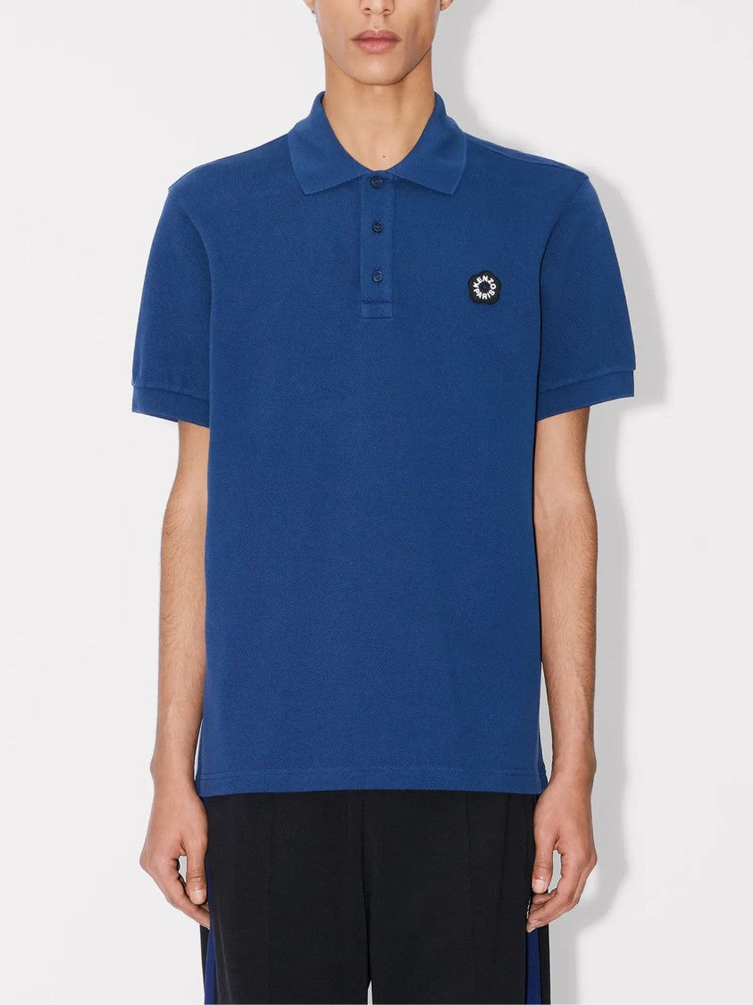 Kenzo Polo Boke Flower Embroidered Polo Shirt