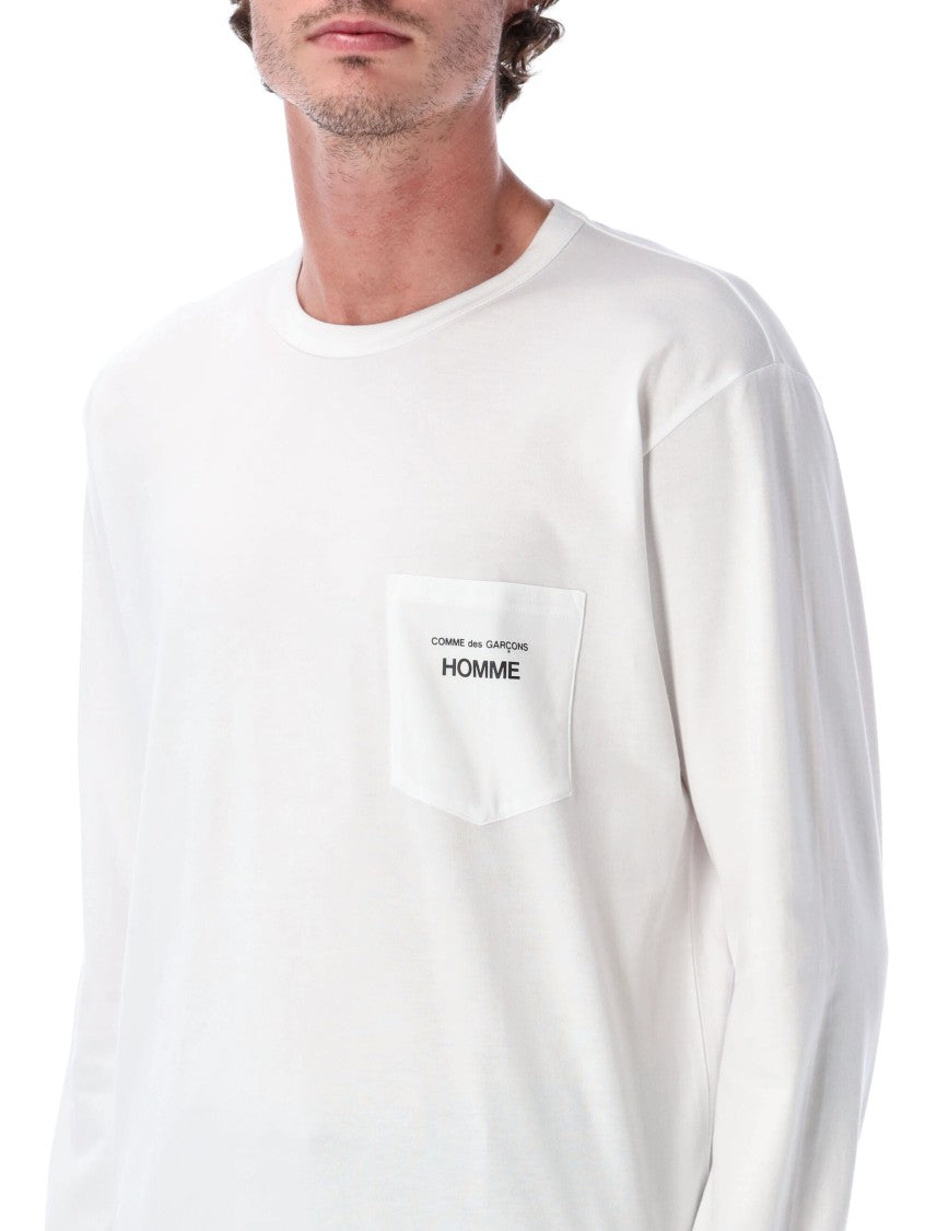 Comme Des Garçons Logo L/S Tee