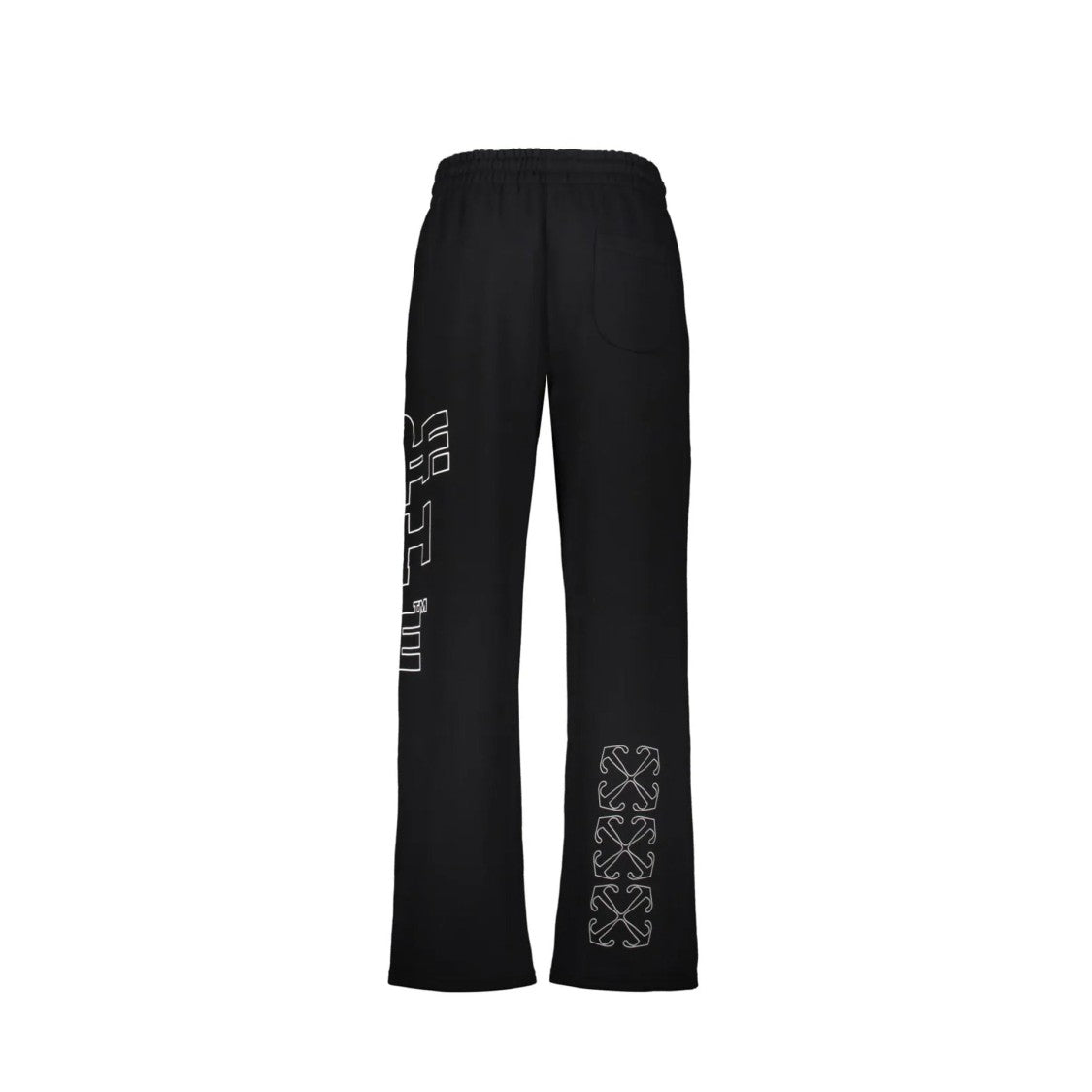 Off-White Cotton Track Pants