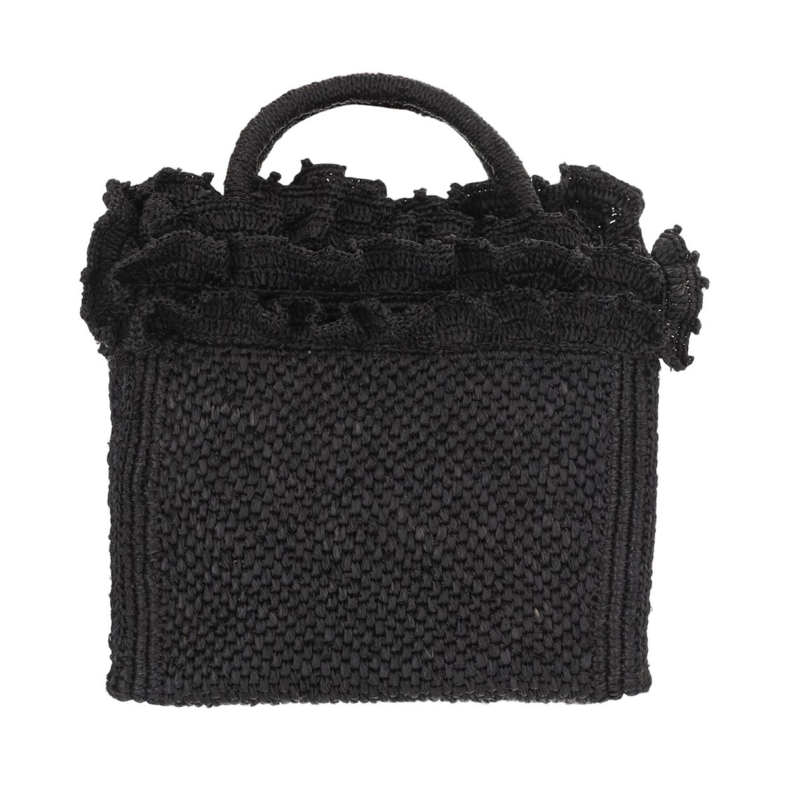 Ibeliv Rafia And Cotton Tote Bag