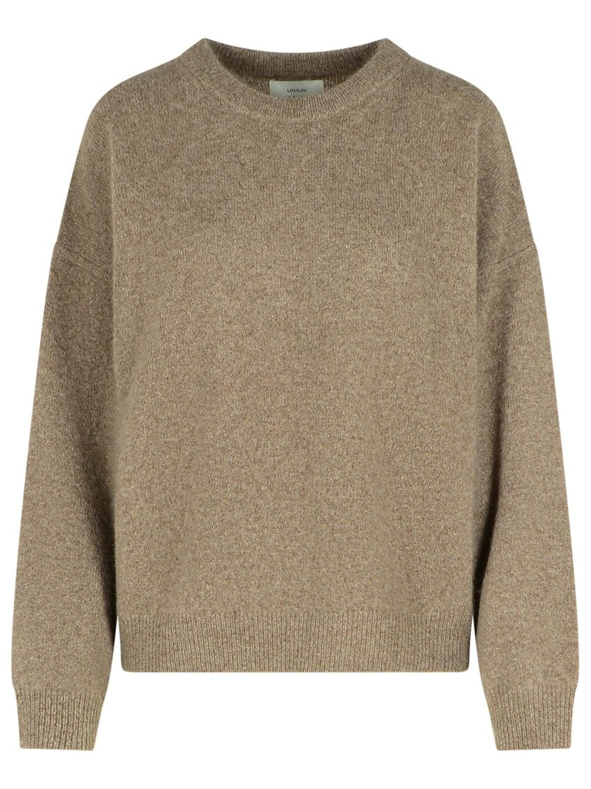 Loulou Studio Melange Cenere Wool Blend Sweater