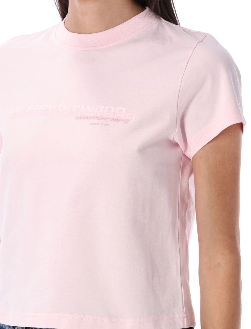 Alexander Wang Shrunken Logo Tee