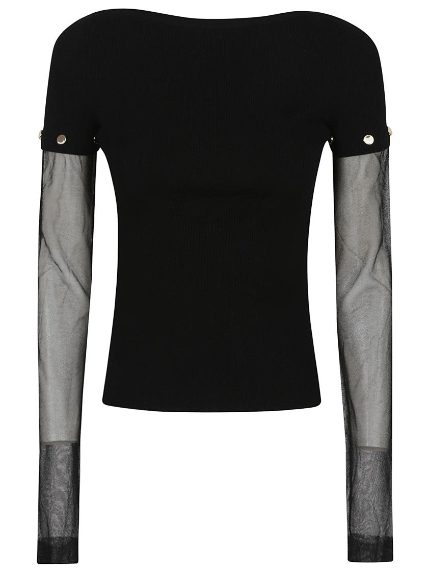 Max Mara Fitted Black Top