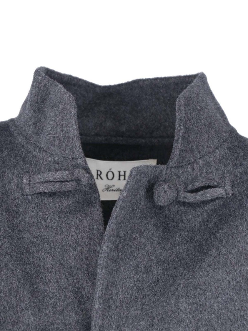 Róhe Asymmetrical Wool-Blend Cape