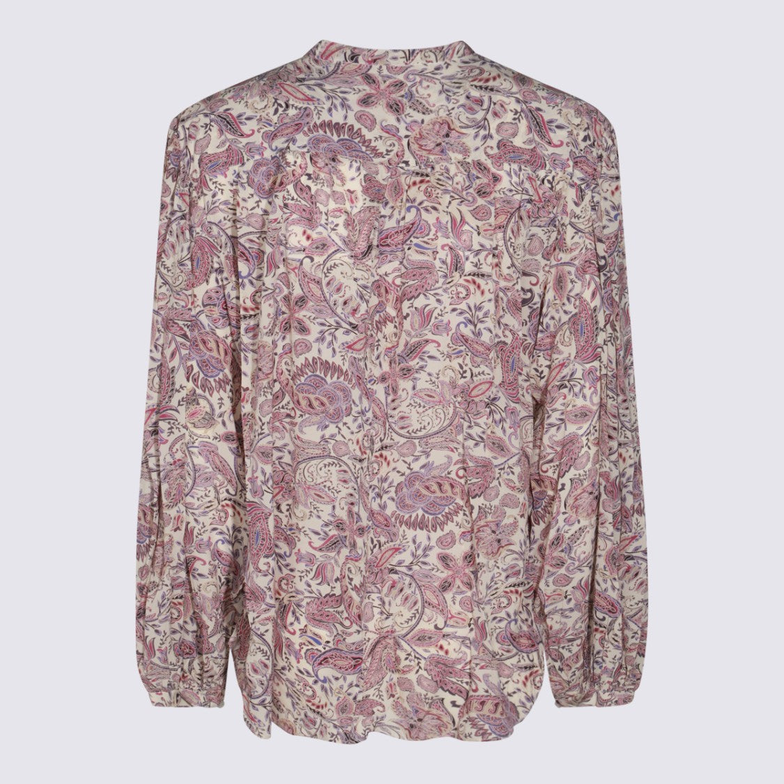 Isabel Marant Étoile Relaxed Fit Paisley Patterned Shirt With Button Placket