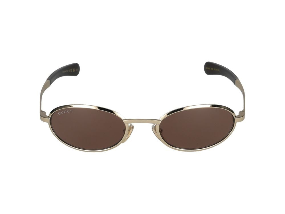 Gucci Sunglasses Gg1942s 003 Gold Gold Brown 53/21/135