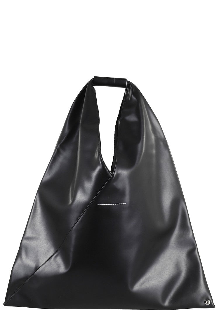 Mm6 By Maison Margiela Triangular Black Handbag