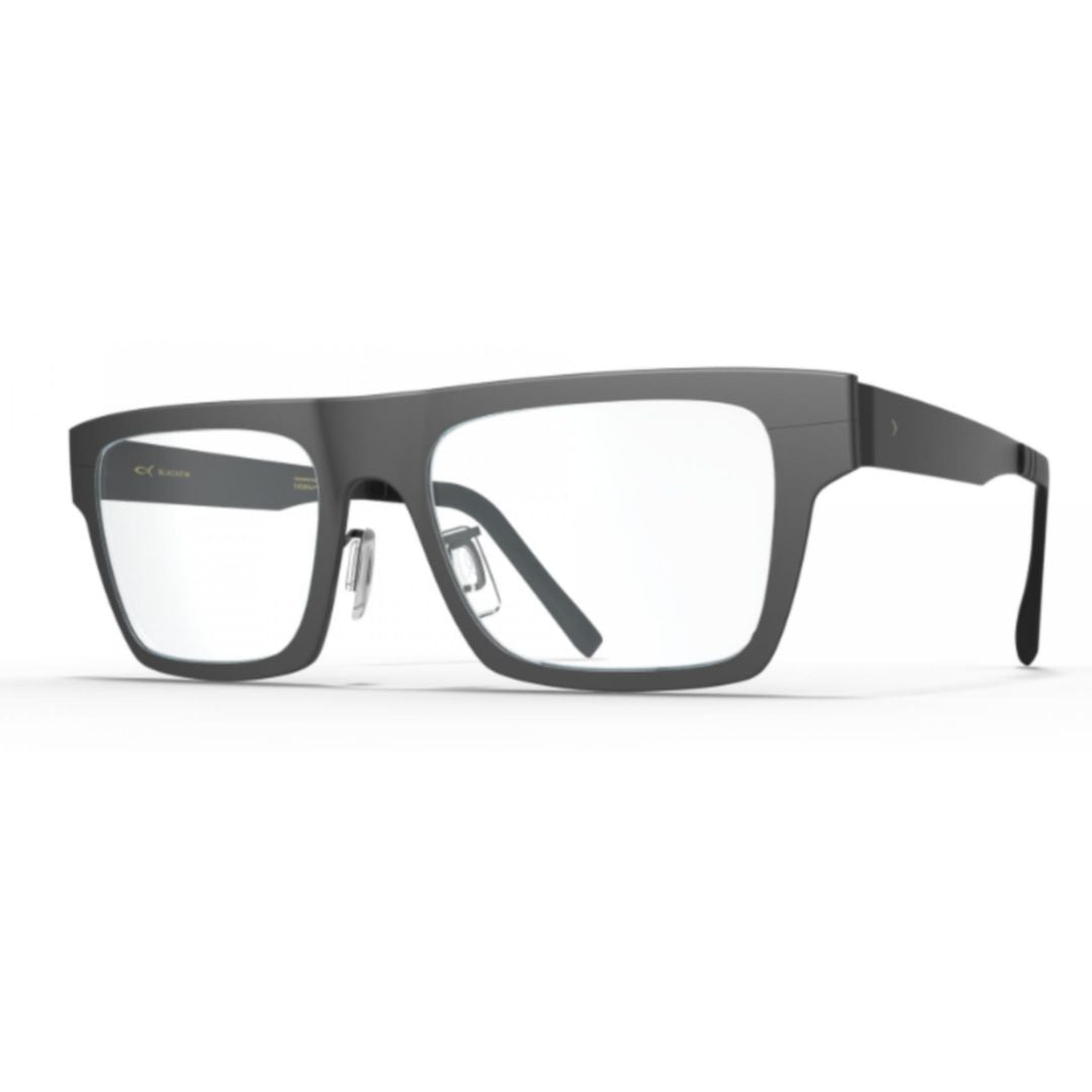 Blackfin Bf1089 Knightsbridge Matte Finish Grey Titanium Eyeglasses With Adjustable Nose Pads