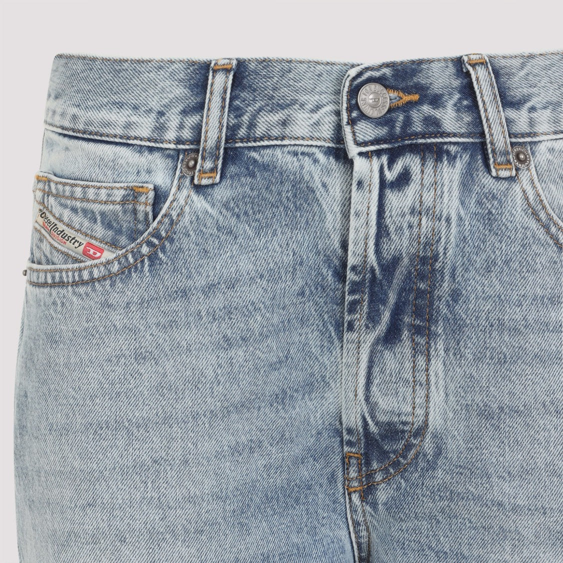 Diesel Blue Cotton Jeans