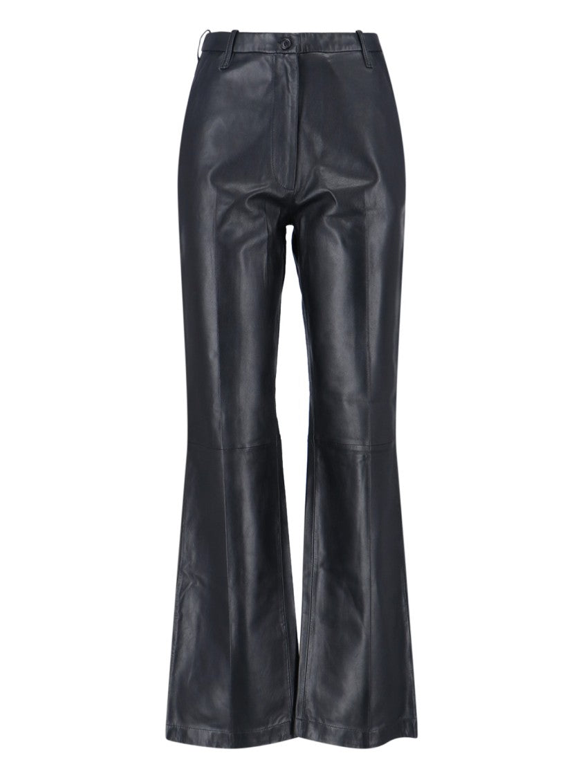 Novelle Tailored Black Trousers With Structured Waistband