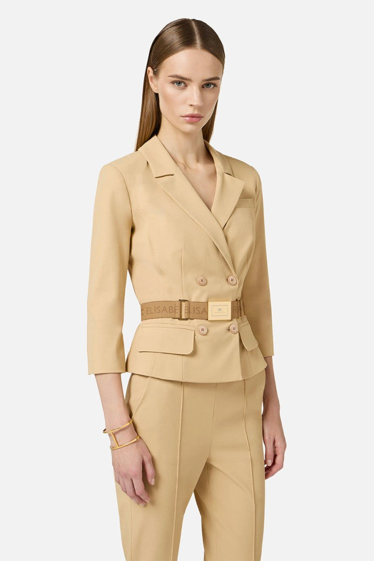Elisabetta Franchi Polyamide-Blend Blazer
