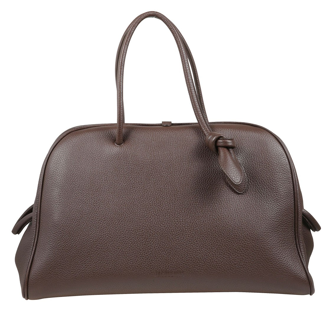 Jacquemus Grained Leather Tote Bag