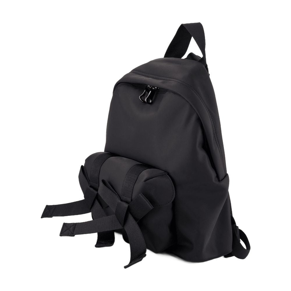 Simone Rocha Bow Front Backpack - Nylon - Black