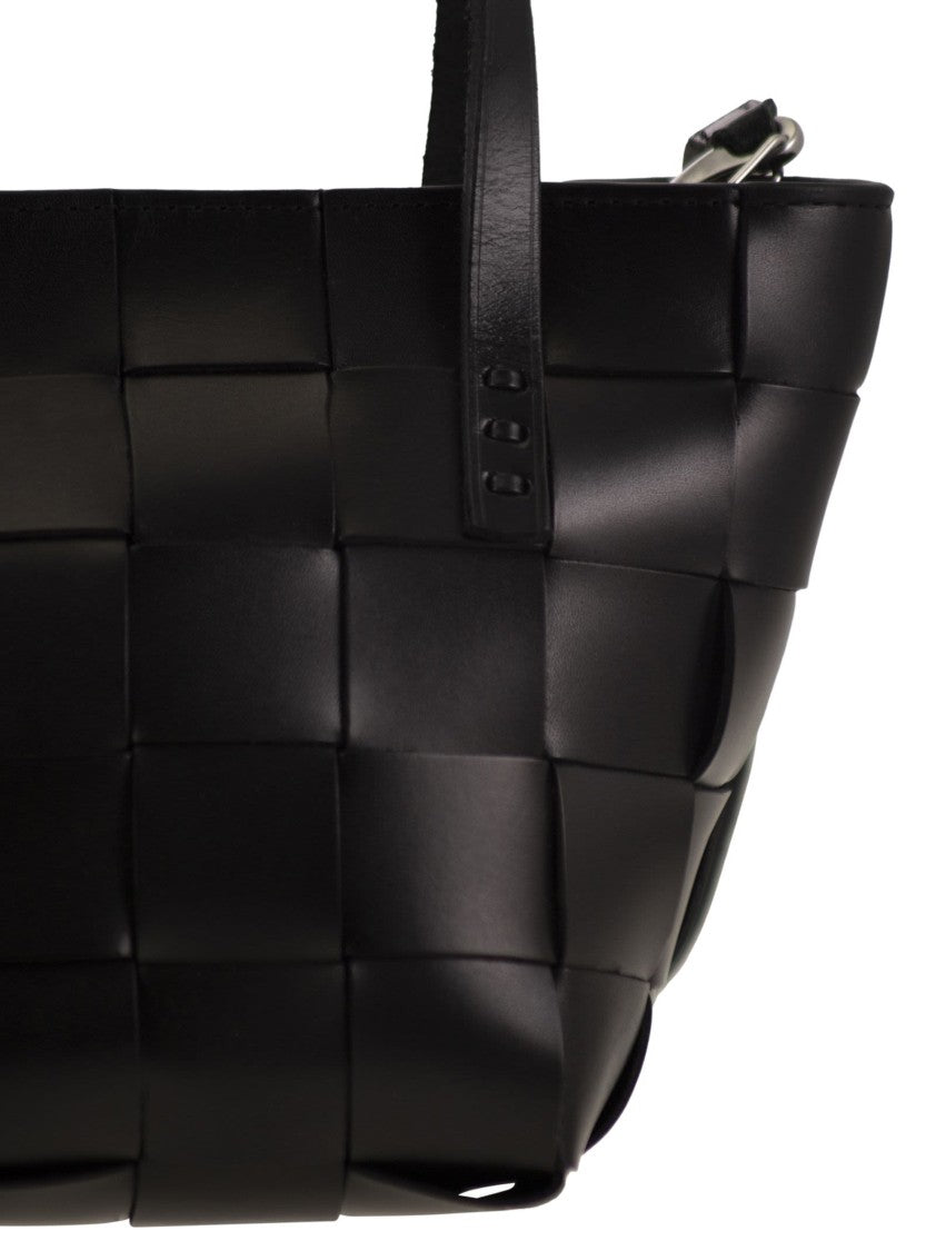 Dragon Japan Mini - Woven Leather Bag