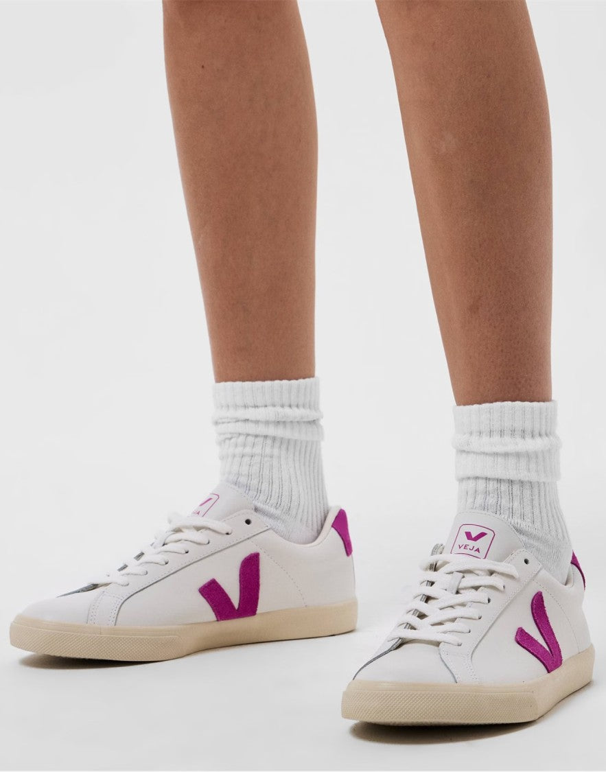 Veja Esplar Logo Leather Sneakers