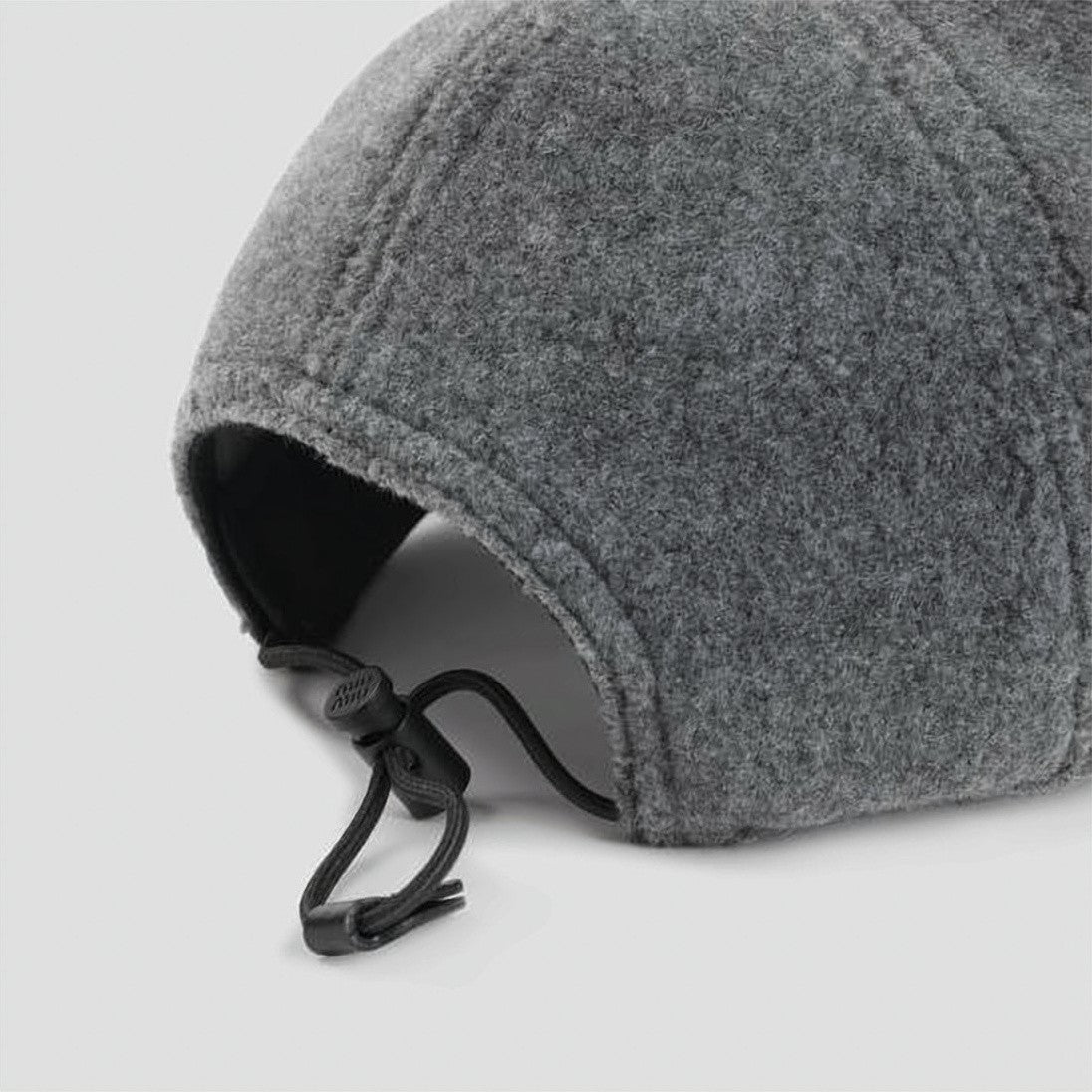 Miu Miu Textured Grey Baseball Cap