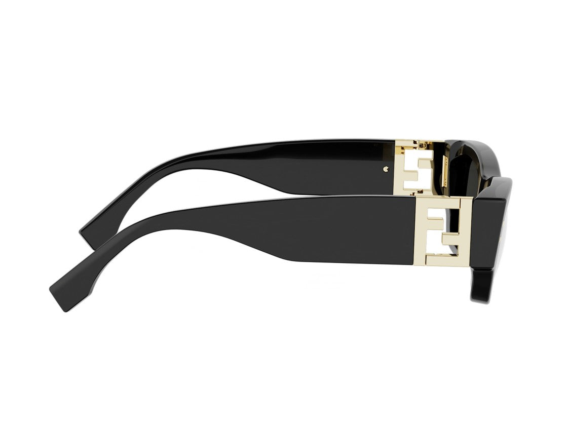 Fendi Fe40234i Oversized Square Frame Sunglasses