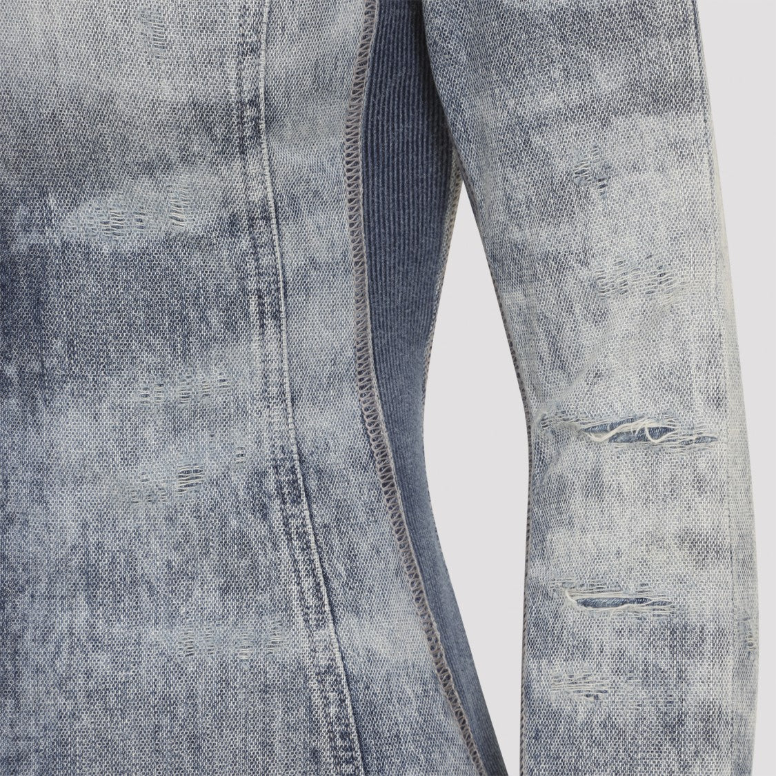 Diesel De-Masly Blue Cotton Shirt