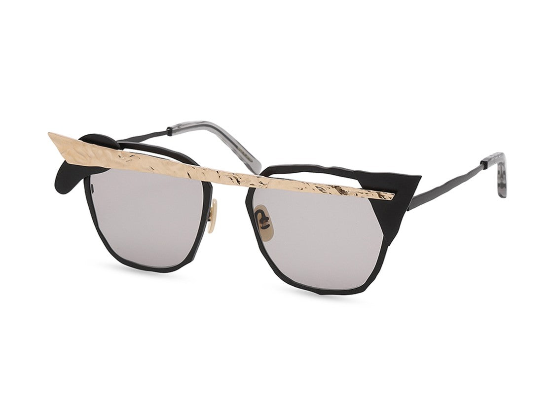 Masahiro Maruyama Mm-0093 Sun Angular Titanium Bar Sunglasses
