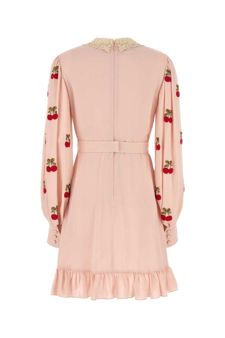 Valentino Garavani Pastel Pink Georgette Dress