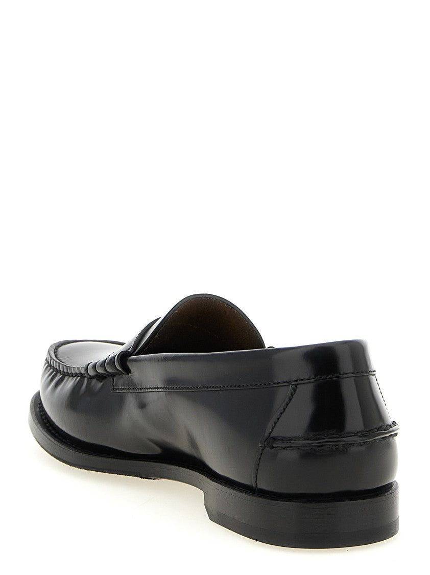 Prada Brushed Leather Loafers