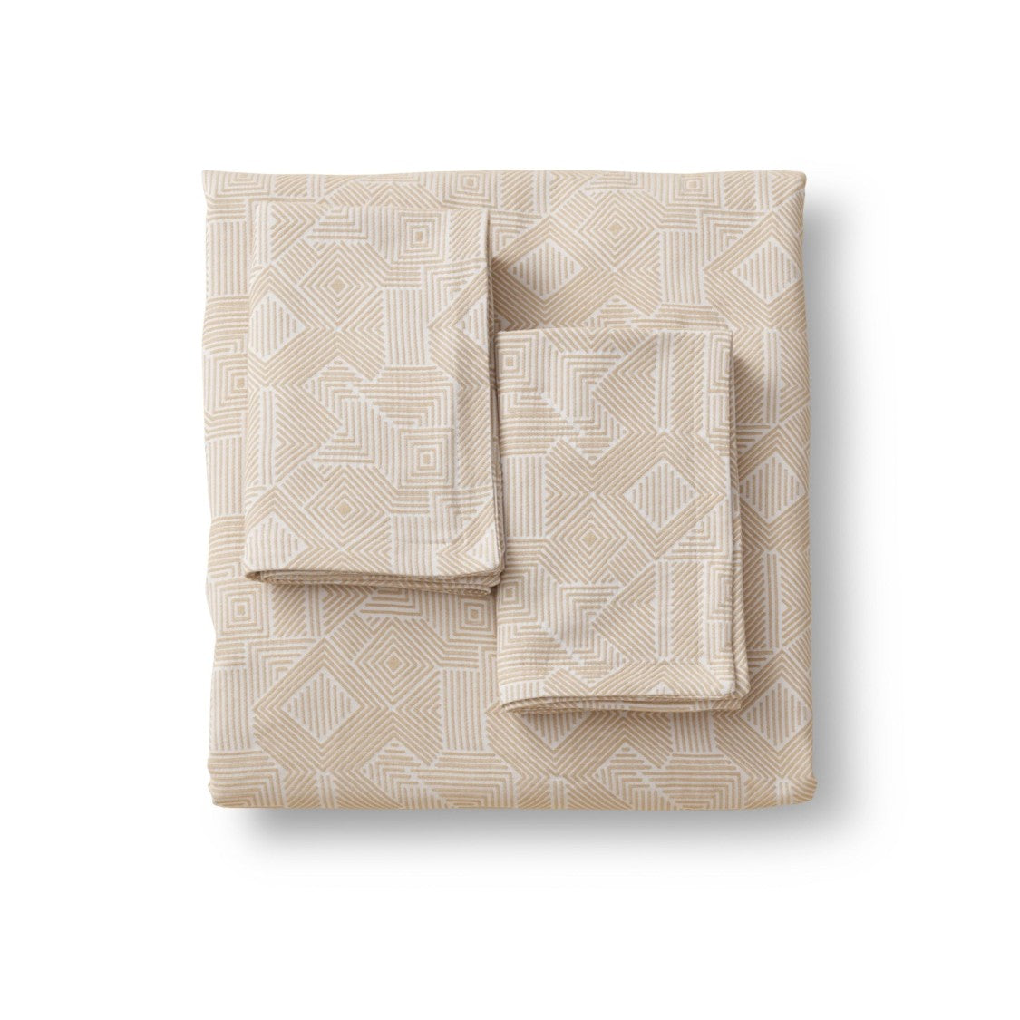 Ann Gish Sashiko Duvet Set - Sand