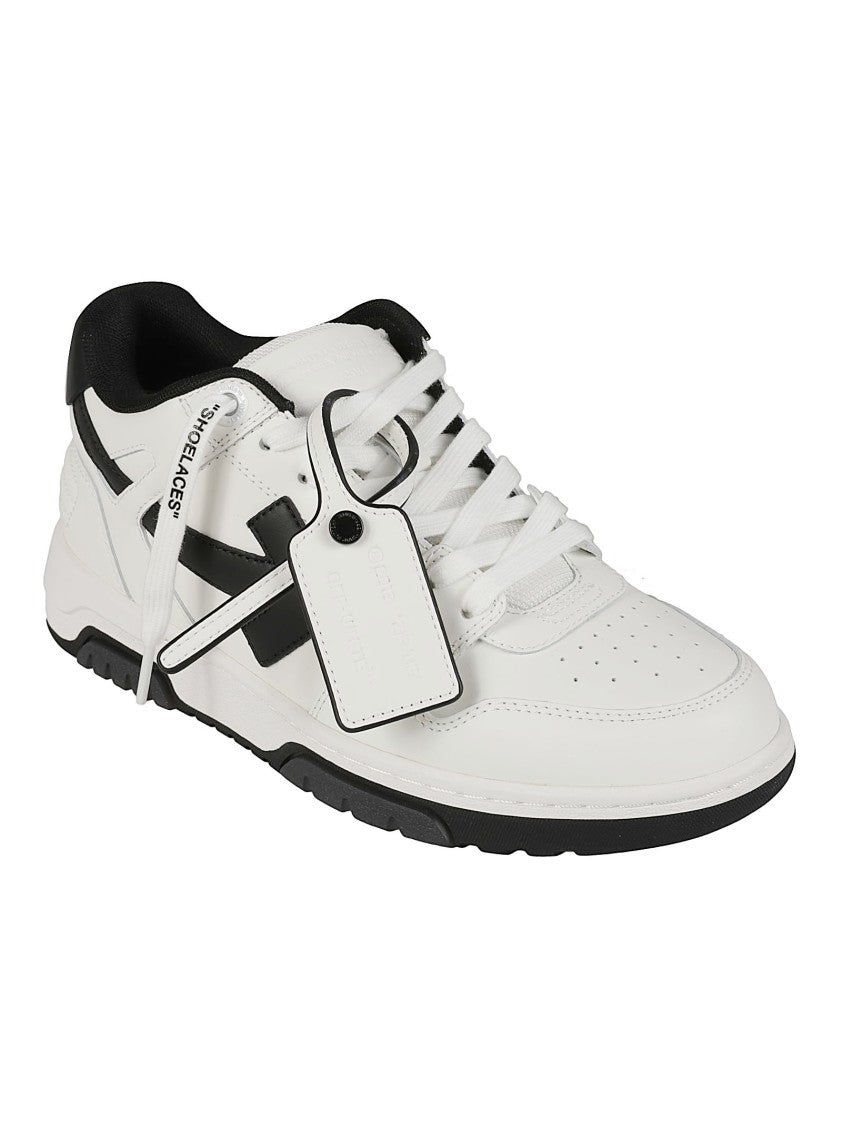 Off-White Out Of Office White Low-Top Leather Sneakers
