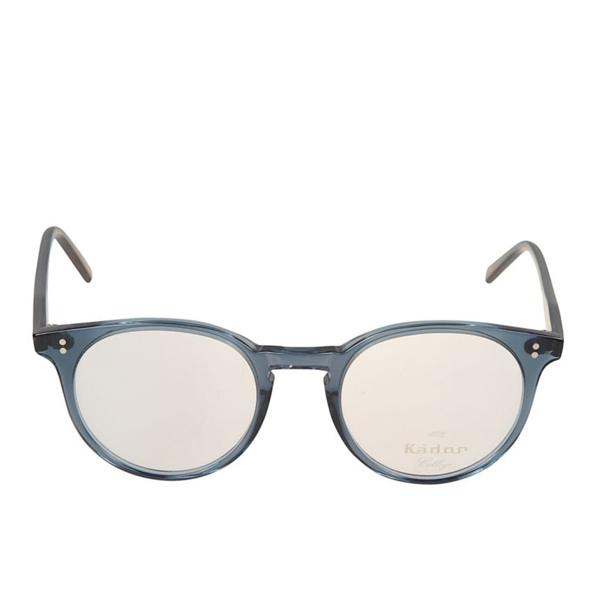 Kador Chyli/N Rounded Frame Sunglasses With Translucent Blue Front