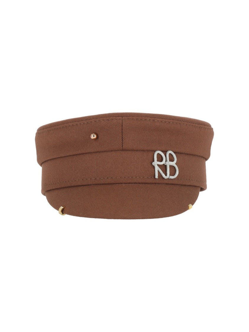 Ruslan Baginskiy "Pierced Baker Boy" Hat Brown