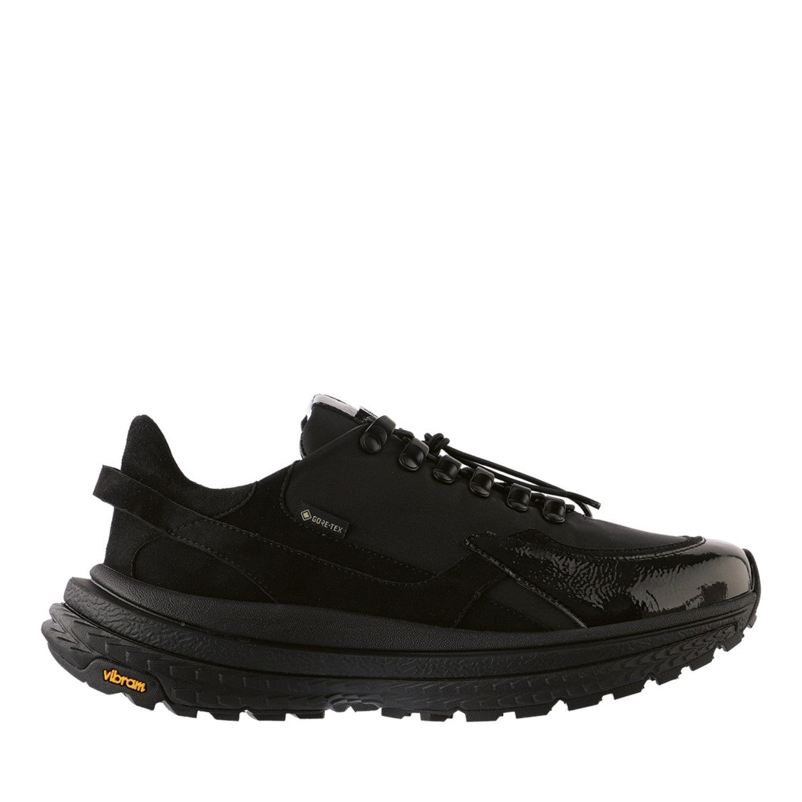 Högl Black Zac Recycled-Textile Wedge Sneakers