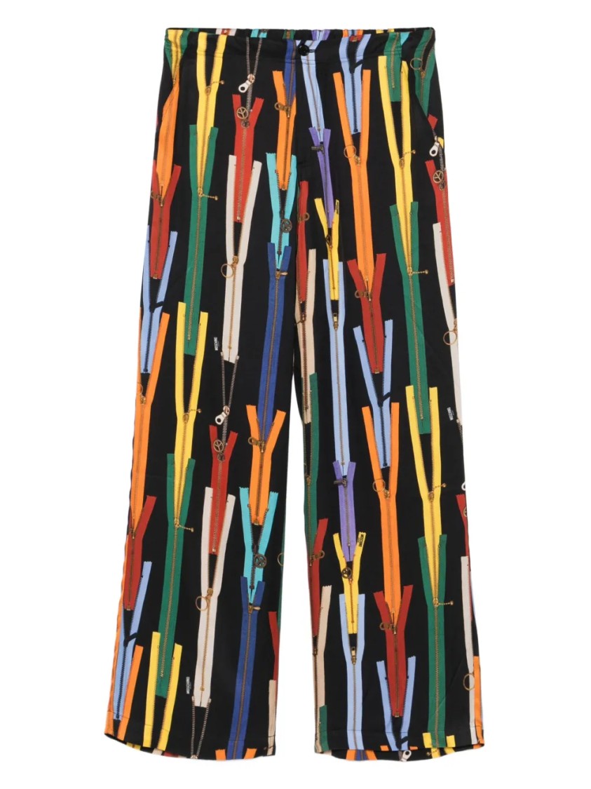 Moschino Tailored Classic Pants With Structured Silhouette