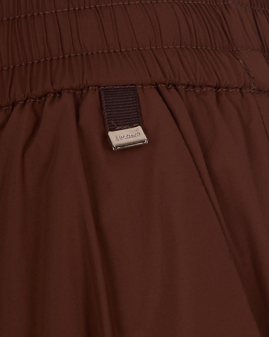 Herno Ankle-Grazing Light Nylon Stretch Skirt
