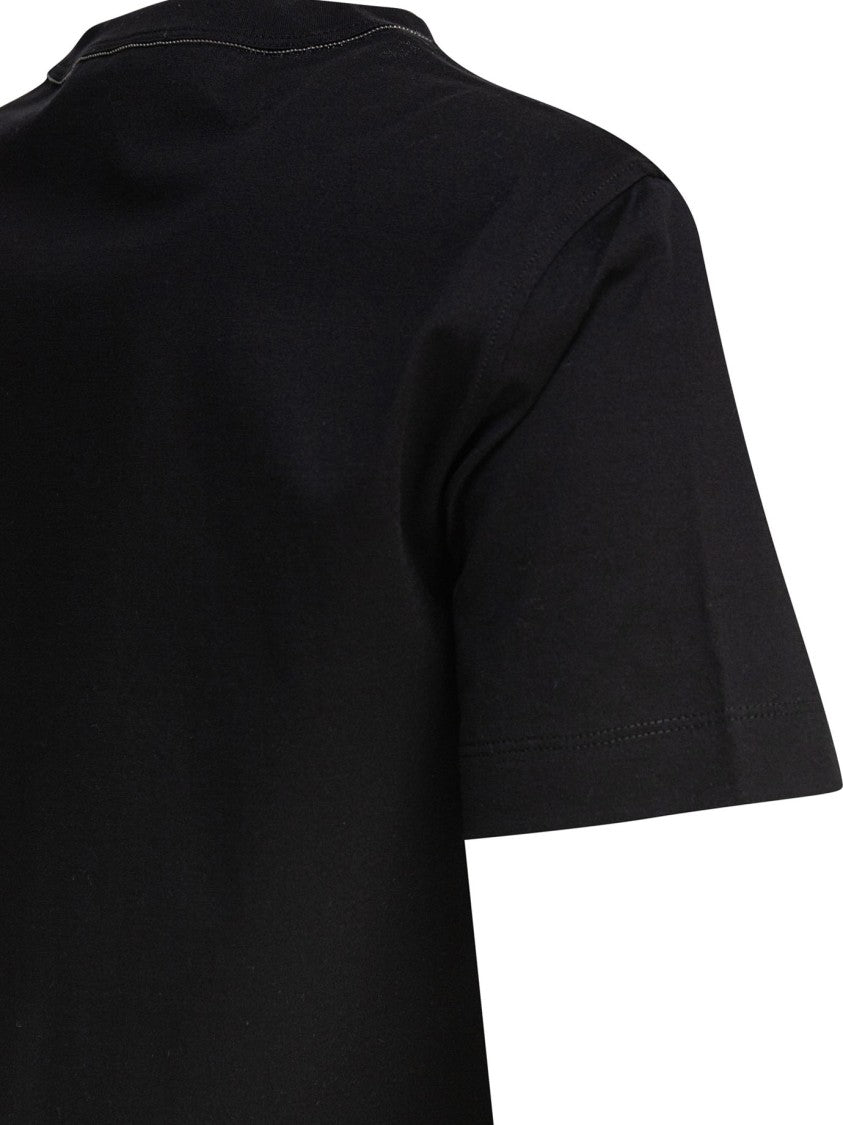 Brunello Cucinelli Classic Fit Black T-Shirt