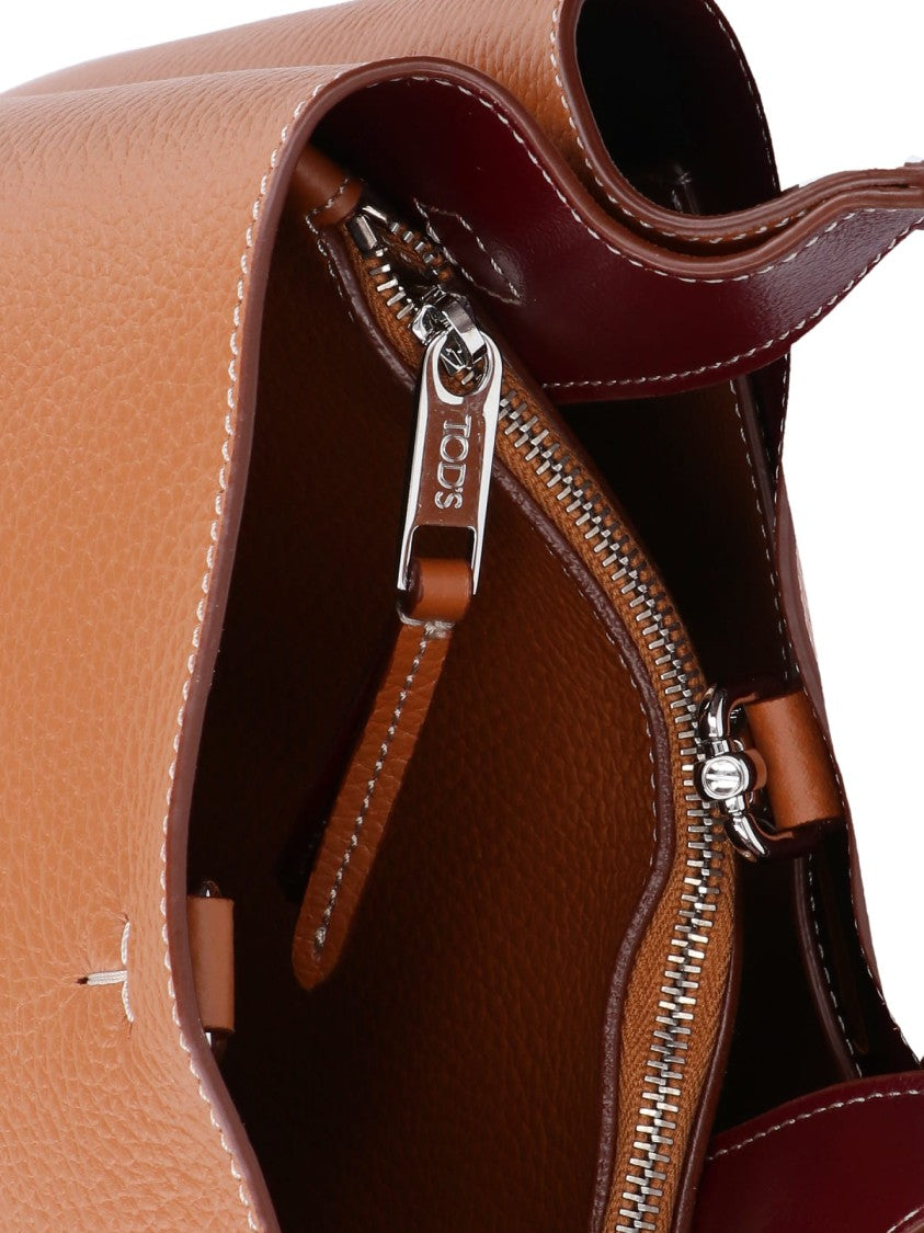 Tod's Logo Handbag – Brown