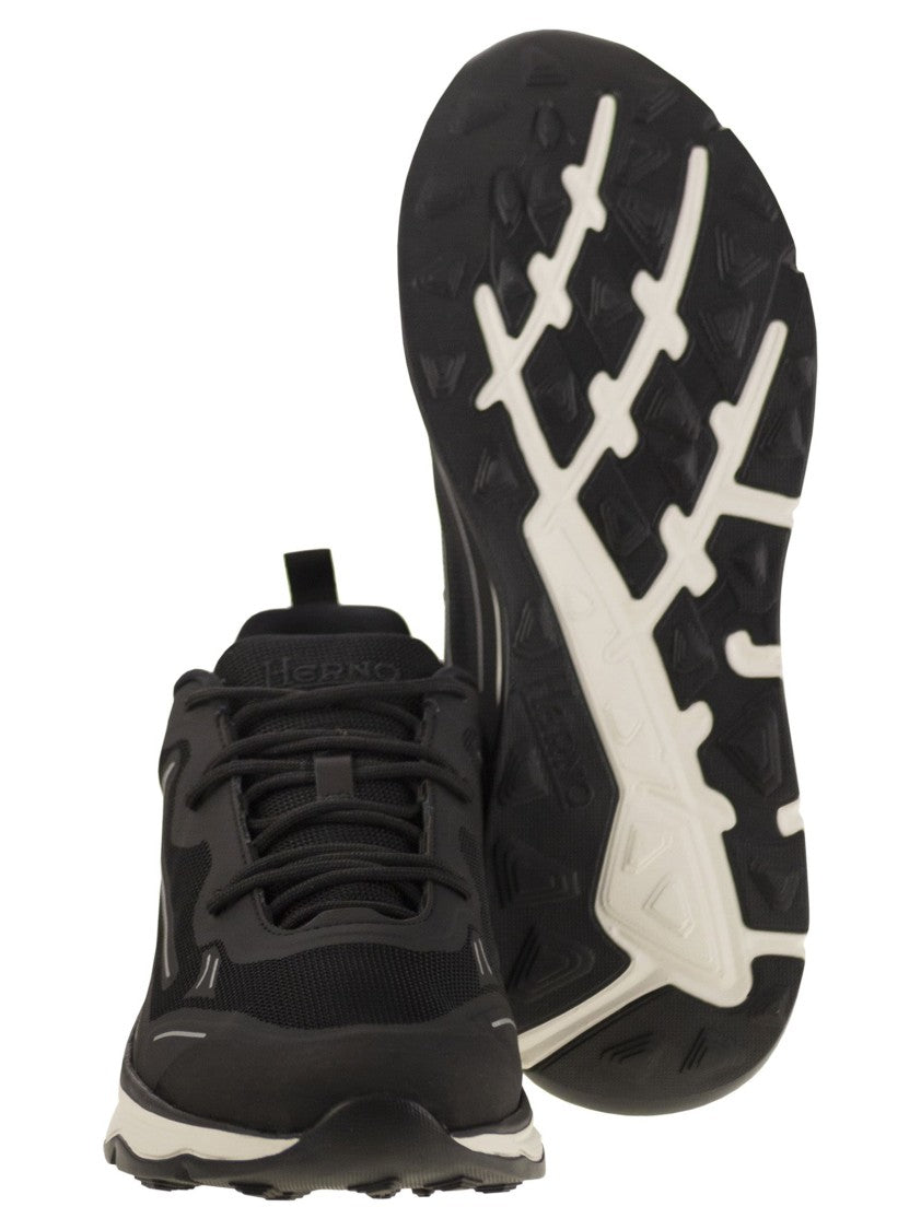 Herno Nylon Trainers With Rubberised Details