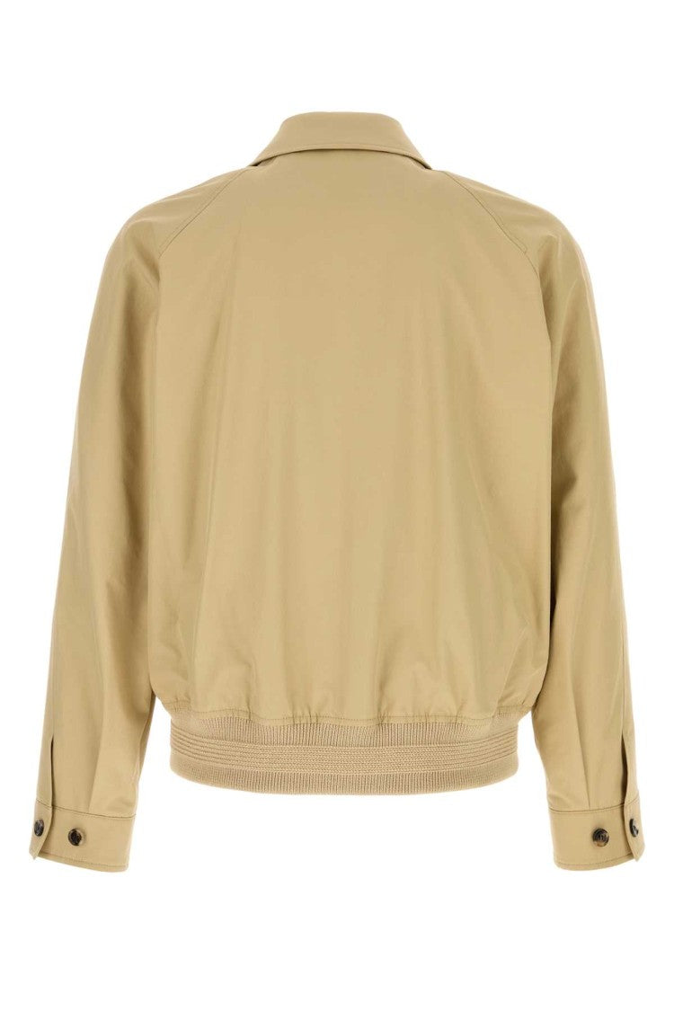 Burberry Beige Gabardine Harrington Jacket