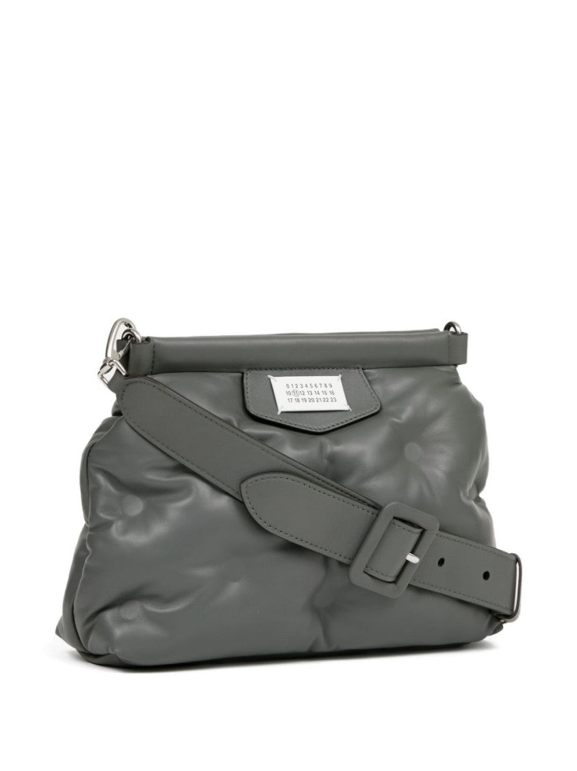 Maison Margiela Soft Lambskin Shoulder Bag With Adjustable Strap
