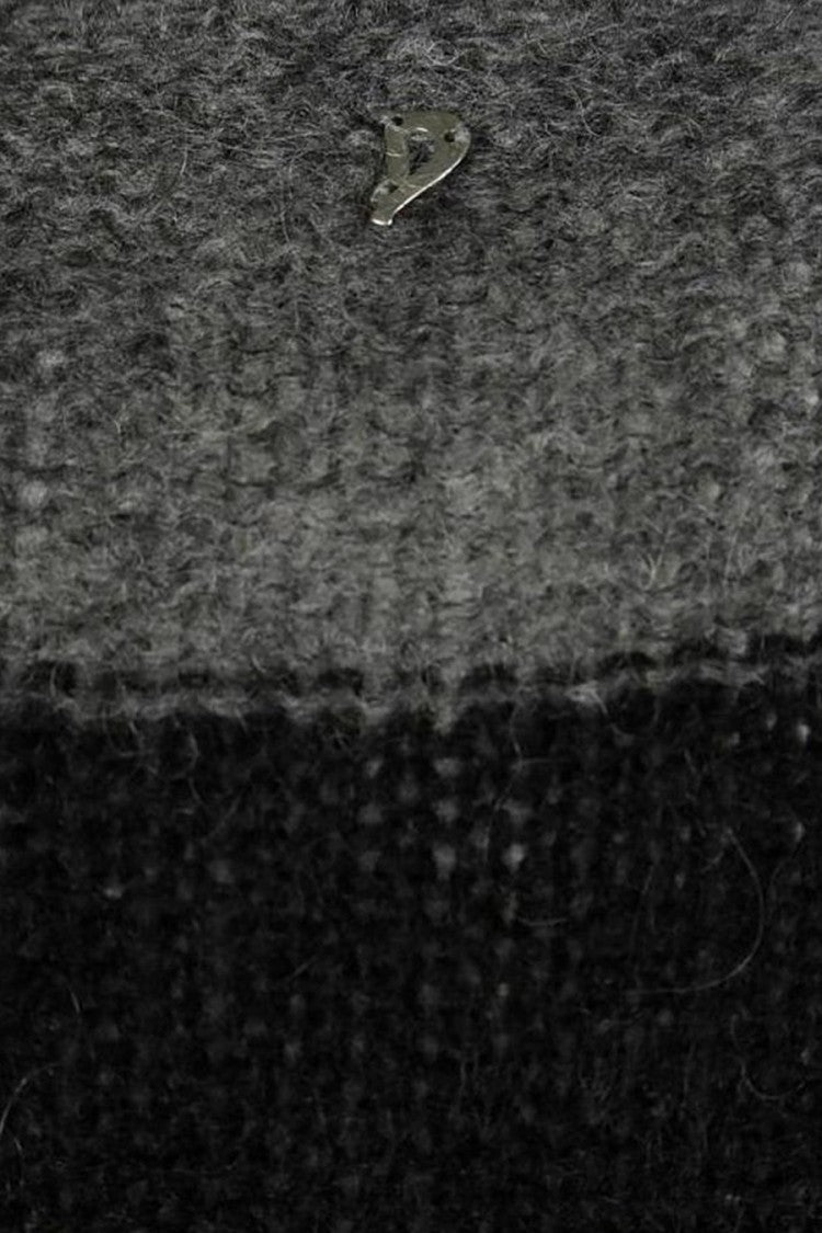 Dondup Striped Mohair Blend Sweater